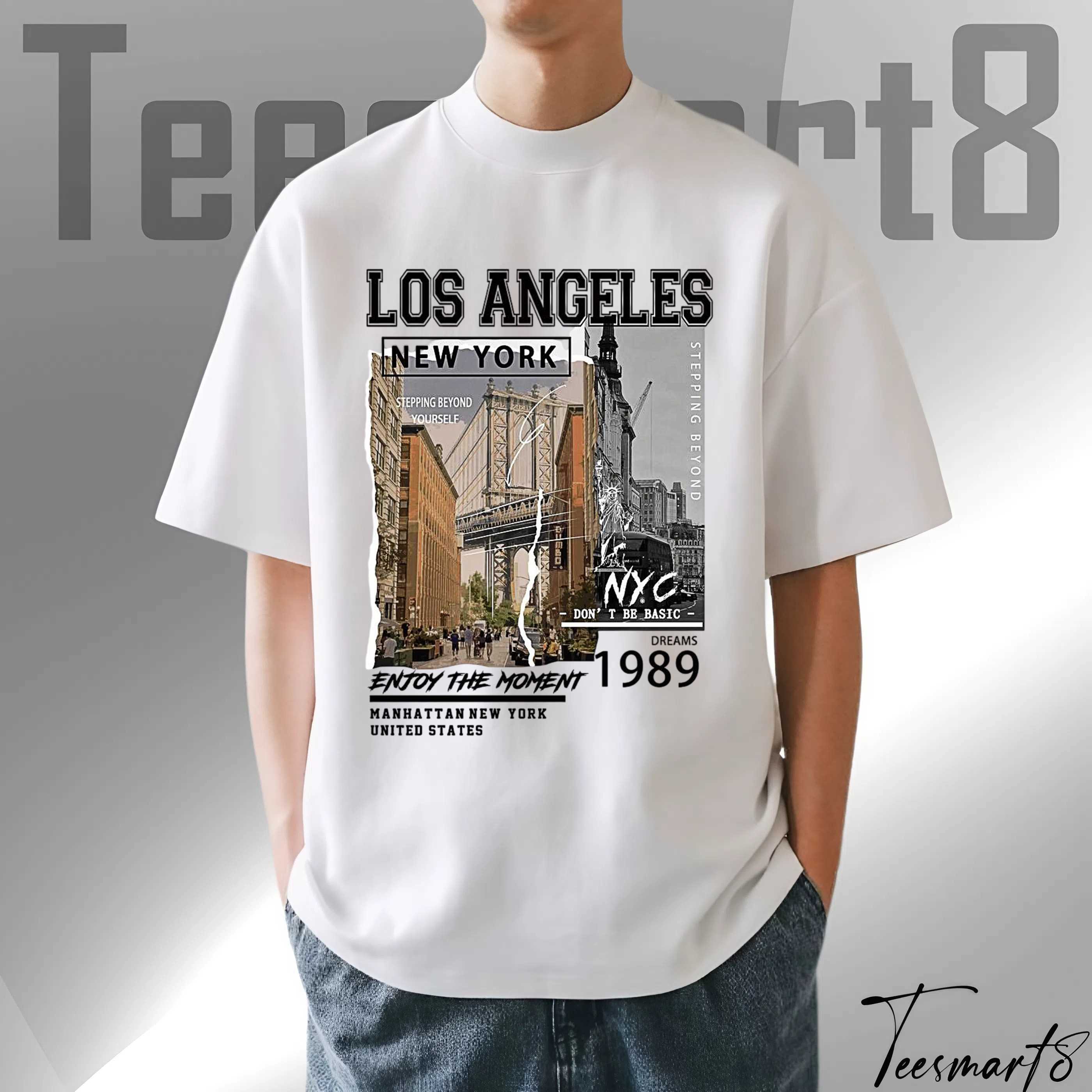 La Ny 1989 Vintage Retro T-Shirt – Timeless Urban Graphic Shirt